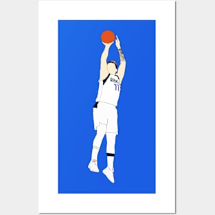 Luka Doncic Fade Away Posters and Art